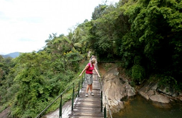 Trek in Knuckles mountains